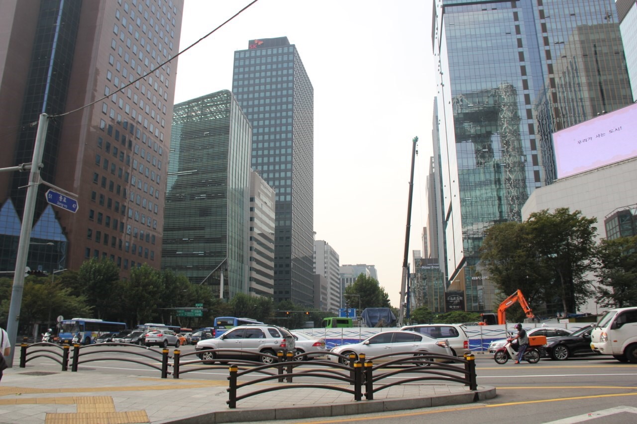 写真2：ソウルビジネス街(2) [Korea SV2015]
