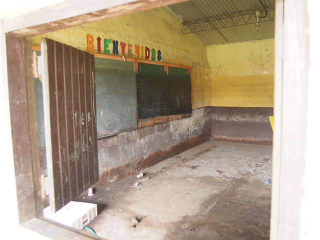 パラグアイSV2015：洪水の影響で使えなくなってしまった教室